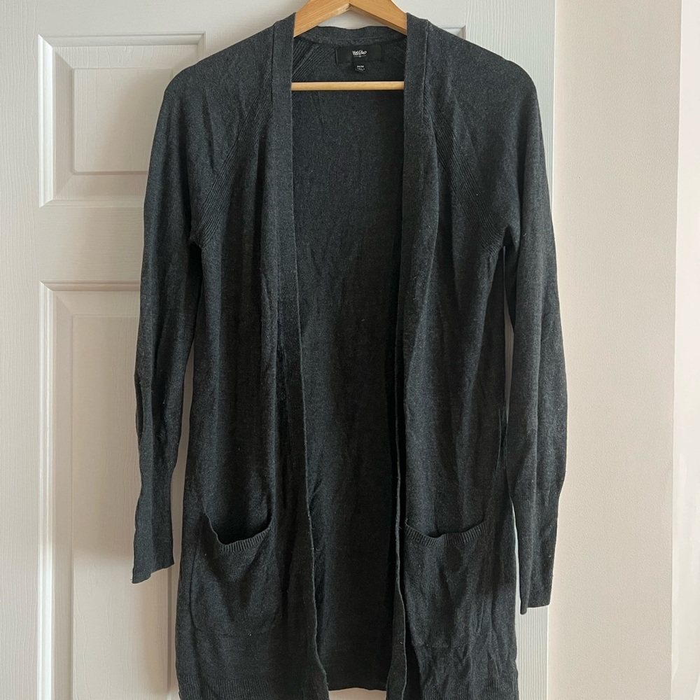 Women's Black Cardigan Sweater